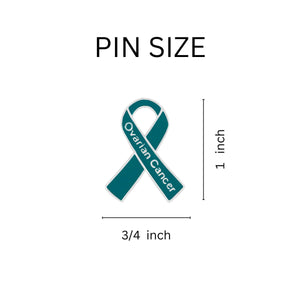 Ovarian Cancer Awareness Pins - Fundraising For A Cause