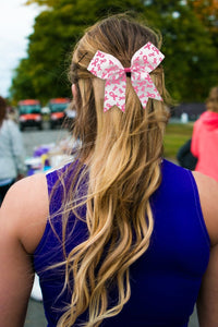 Pink Ribbon Breast Cancer Awareness Hair Bows - Fundraising For A Cause