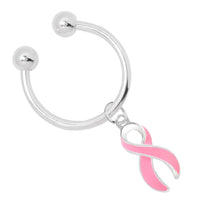Load image into Gallery viewer, Pink Ribbon Key Chains - Fundraising For A Cause