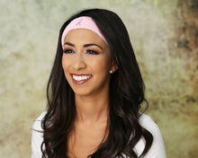 Load image into Gallery viewer, Pink Ribbon Sport Headbands - Fundraising For A Cause