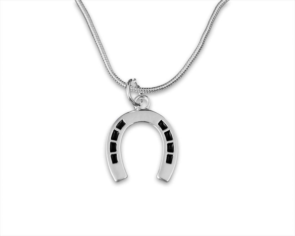 Elegant Horseshoe Charm Necklaces - Fundraising For A Cause