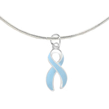 Load image into Gallery viewer, Prostate Cancer Ribbon Necklaces - Fundraising For A Cause