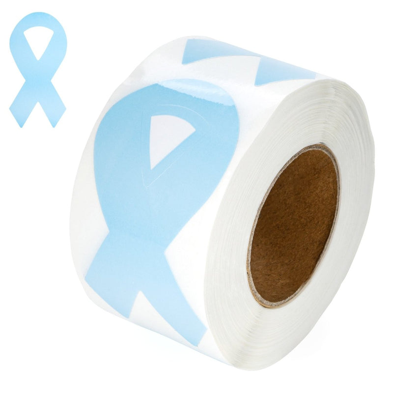 Prostate Cancer Ribbon Stickers (per Roll) - Fundraising For A Cause