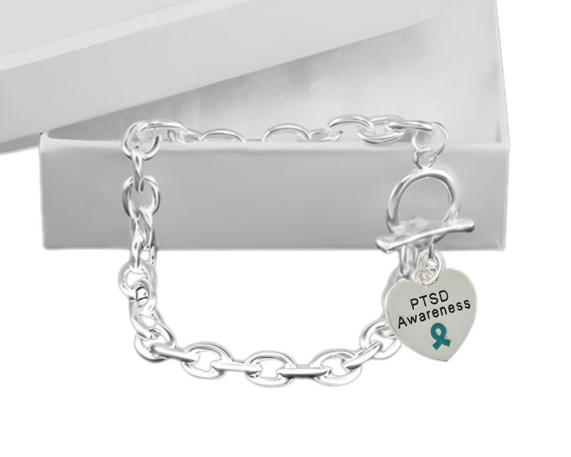 PTSD Awareness Chunky Charm Bracelets - Fundraising For A Cause