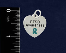 Load image into Gallery viewer, PTSD Awareness Heart Retractable Bracelet - Fundraising For A Cause