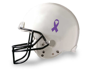 Purple Ribbon Awareness Decals - Fundraising For A Cause