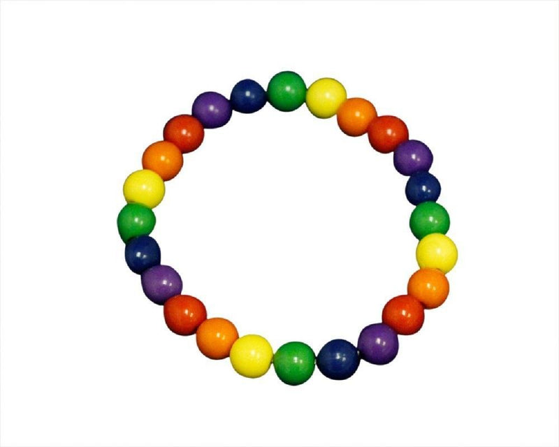 Rainbow Colored Beaded Bracelets - Fundraising For A Cause