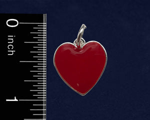 Red Heart Hanging Charm - Fundraising For A Cause