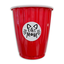 Load image into Gallery viewer, Round Cat Mom Stickers (Stickers) - Fundraising For A Cause