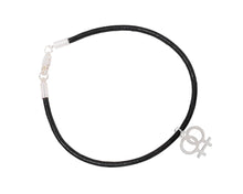 Load image into Gallery viewer, Same Sex Female Symbol Charm Leather Bracelets - Fundraising For A Cause