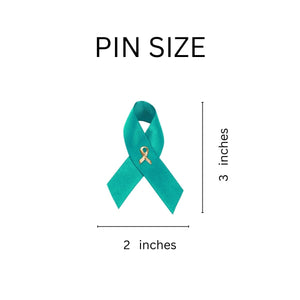 Satin Sexual Assault Awareness Ribbon Pins - Fundraising For A Cause
