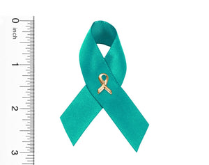 Satin Sexual Assault Awareness Ribbon Pins - Fundraising For A Cause