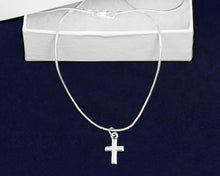 Load image into Gallery viewer, Silver Cross Necklace - Fundraising For A Cause