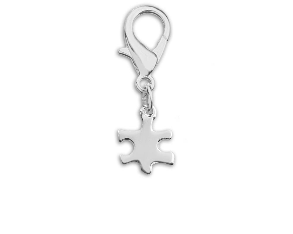 Small Autism Puzzle Piece Hanging Charms - Fundraising For A Cause