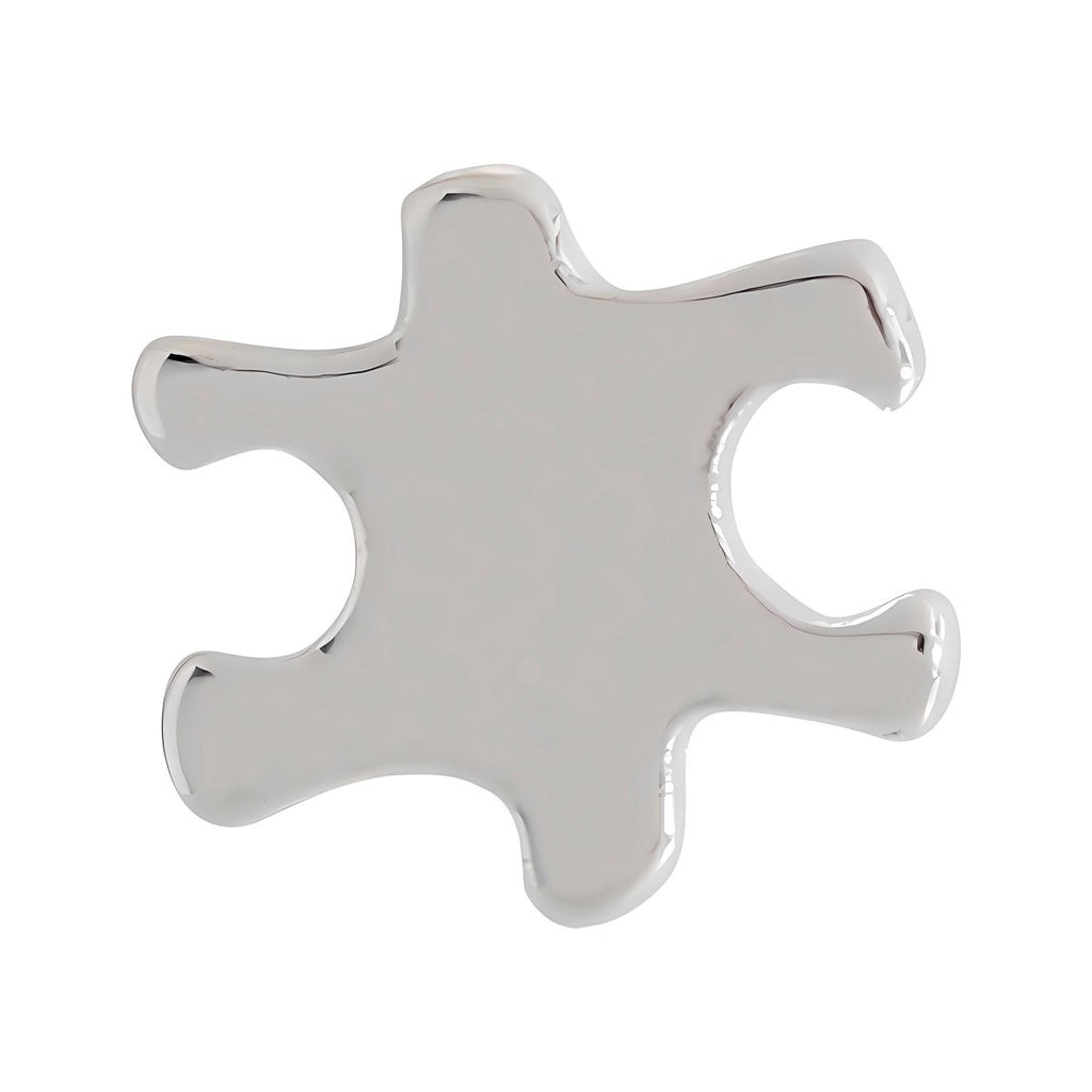 Small Elegant Silver Autism Awareness Puzzle Lapel Pins - Fundraising For A Cause