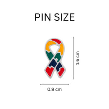 Load image into Gallery viewer, Small Flat Autism Ribbon Pins - Fundraising For A Cause