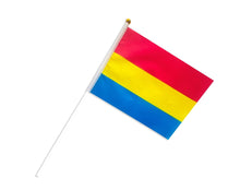 Load image into Gallery viewer, Small Pansexual Flags on a Stick - Fundraising For A Cause