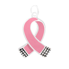 Load image into Gallery viewer, Small Pink Ribbon Charms - Fundraising For A Cause