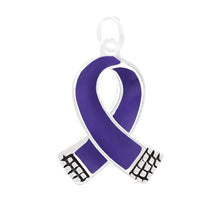 Load image into Gallery viewer, Small Violet Ribbon Charms - Fundraising For A Cause