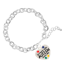 Load image into Gallery viewer, Someone With Autism Loves Me Chunky Charm Bracelets - Fundraising For A Cause