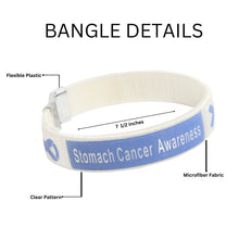 Load image into Gallery viewer, Stomach Cancer Awareness Bangle Bracelets - Fundraising For A Cause