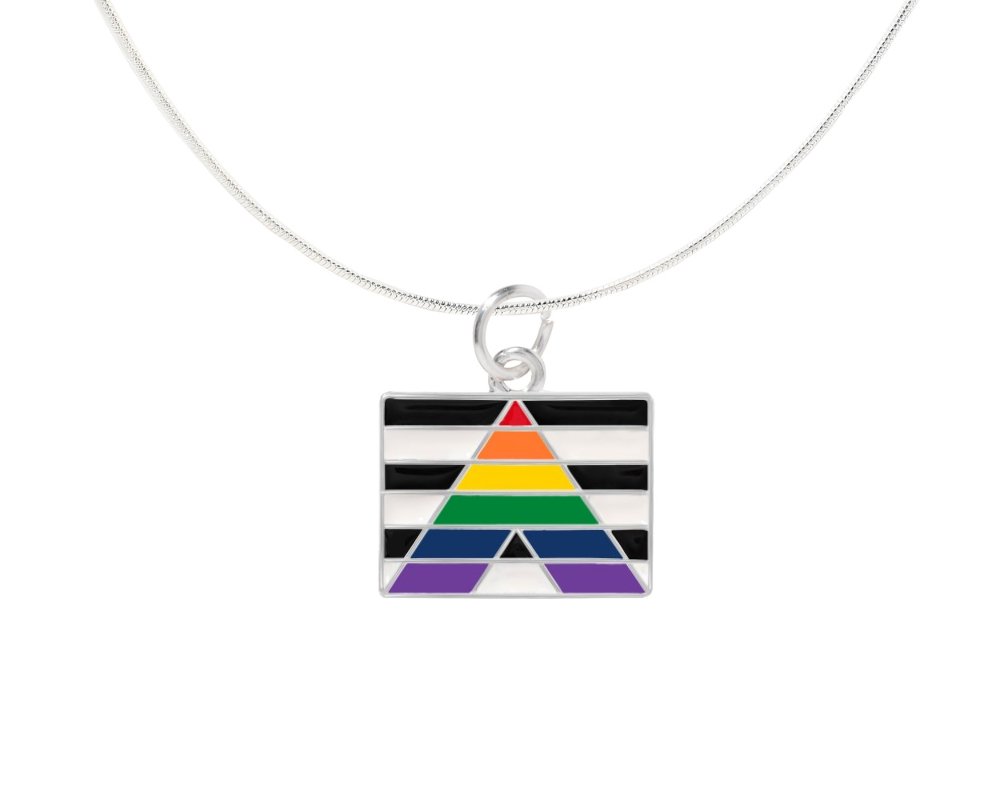 Straight Ally LGBTQ Pride Necklaces - Fundraising For A Cause