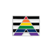 Load image into Gallery viewer, Straight Ally Pride Flag Pins - Fundraising For A Cause