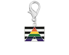 Load image into Gallery viewer, Straight Ally Rectangle Flag Hanging Charm - Fundraising For A Cause