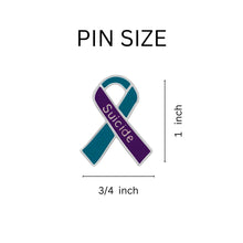 Load image into Gallery viewer, Suicide Awareness Ribbon Pins - Fundraising For A Cause