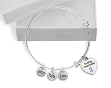 Load image into Gallery viewer, Suicide Awareness Heart Retractable Charm Bracelets - Fundraising For A Cause