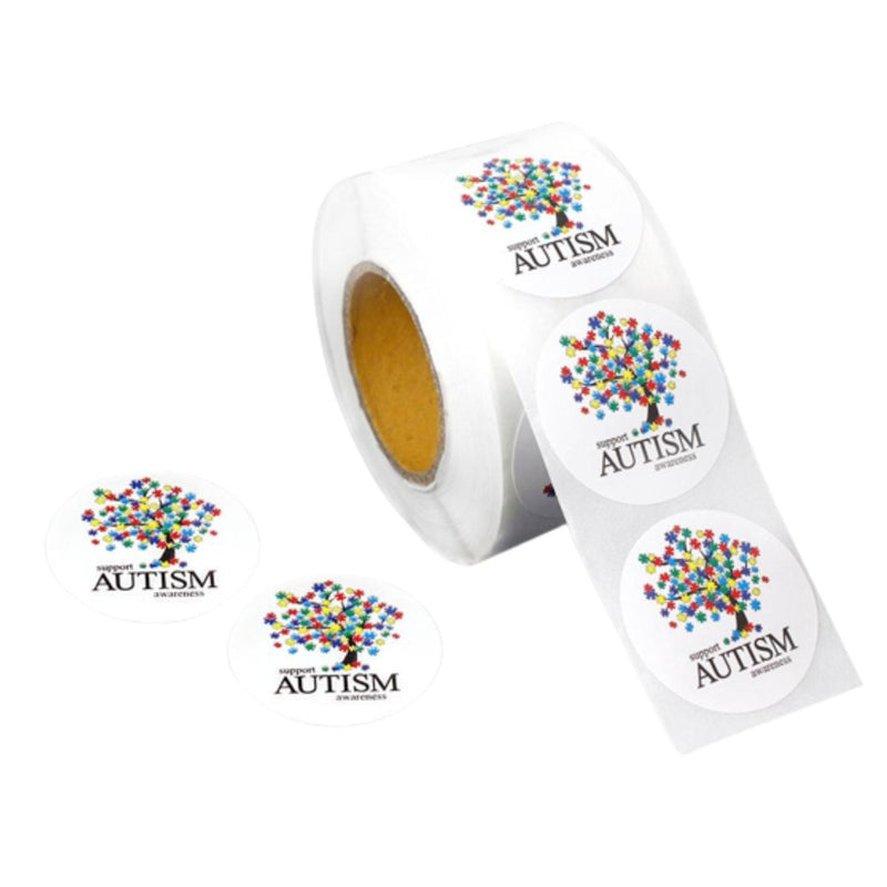 Support Autism Awareness Tree Stickers - Fundraising For A Cause