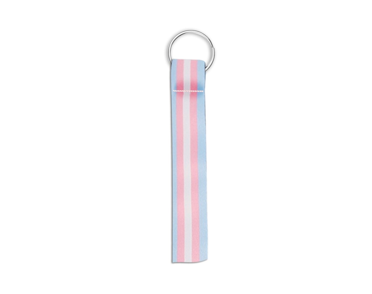 Transgender Flag Lanyard Style Keychains - Fundraising For A Cause