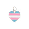 Transgender Heart Pride Charms - Fundraising For A Cause