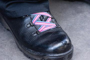 Transgender Pride Shoe Laces - Fundraising For A Cause