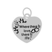 Load image into Gallery viewer, Where There Is Love Awareness Charms - Fundraising For A Cause